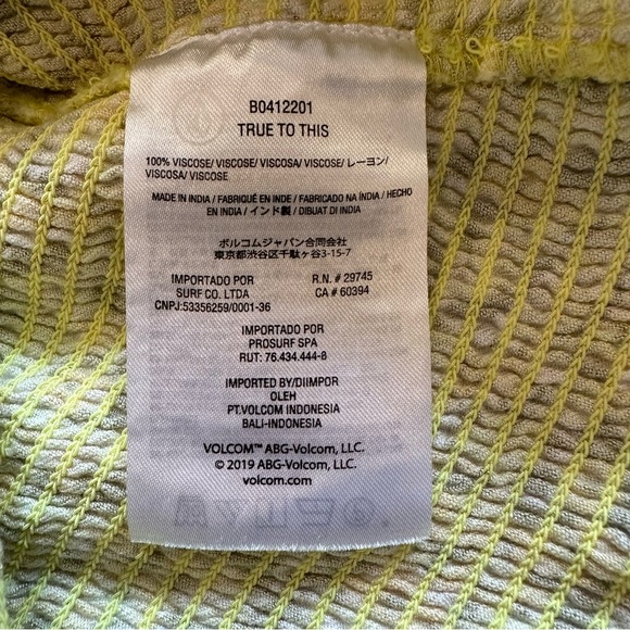 Volcom Wanna Have Sun Smocked Cami - Picture 6 of 9